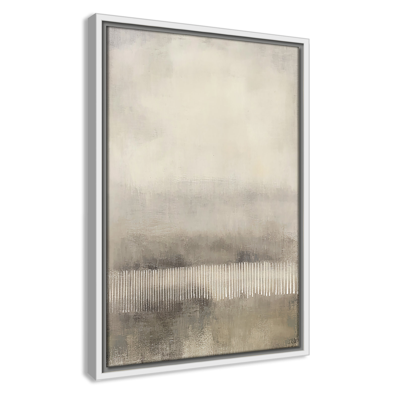 Balanced Silence I Print by Irena Orlov, 19.5" H x 13.5" W, White Floater
