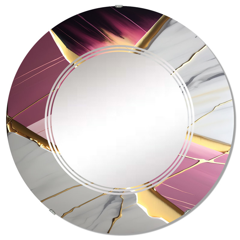 Miroir mural Olms, 32 po x 32 po