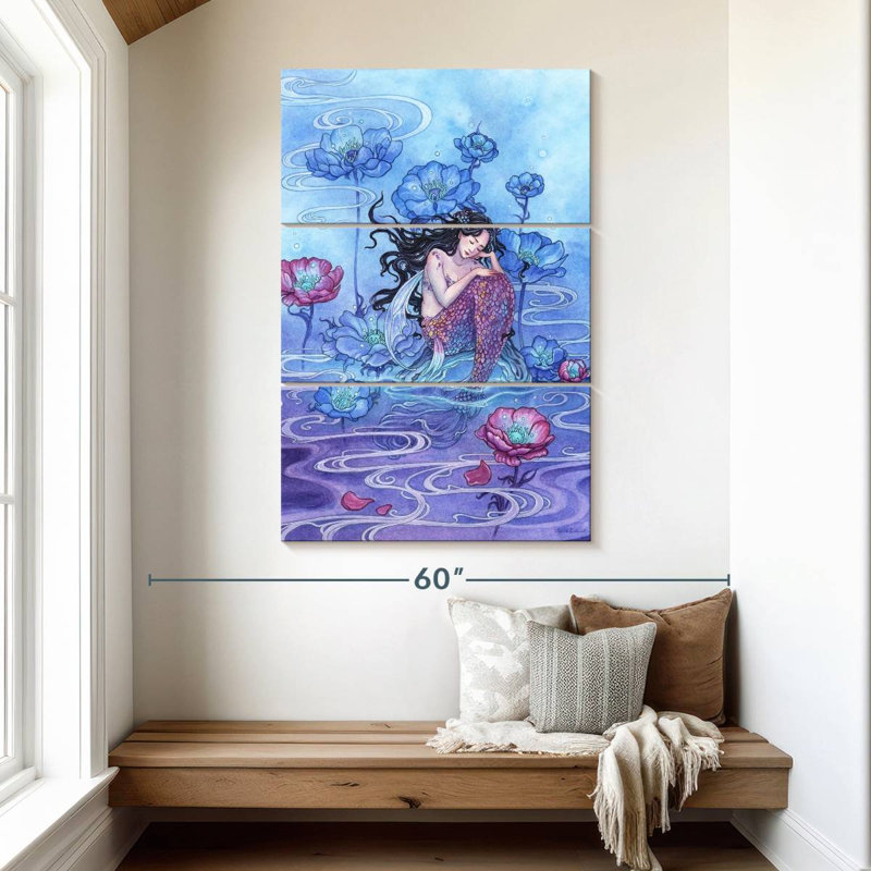 Kelan Luminous Depths, 50" H x 32" W