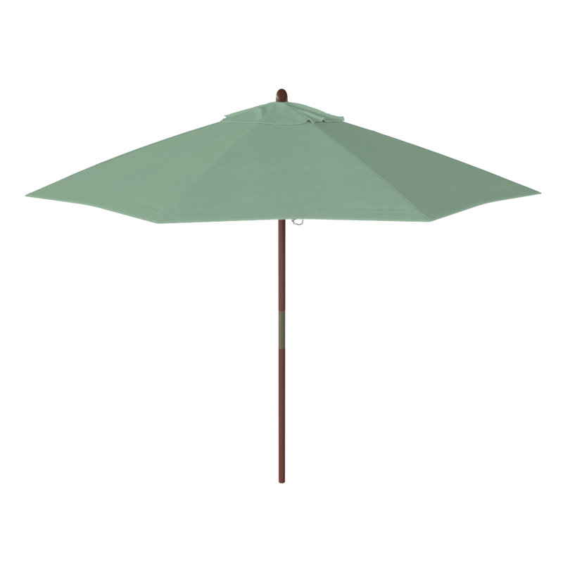 Parasol de marché 9 pi Naudia, Toile Spa Performance