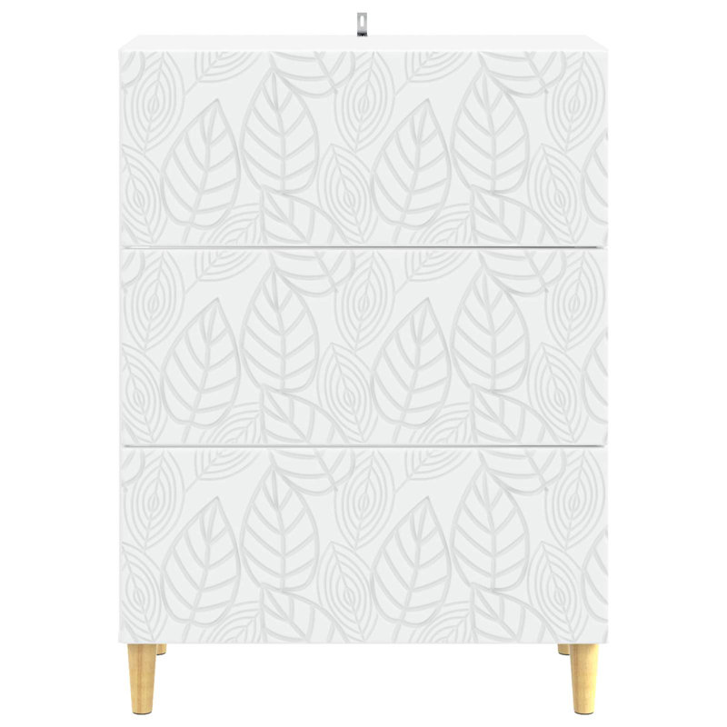 Engineered Wood Rectangle Accent Chest, 90cm H x 66cm W x 34.5cm D