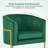 Jaquaisha Velvet Accent Barrel Chair with Pillow-317909508