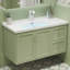 Armoire de salle de bain luxueuse de style français-111154075