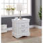 Table de chevet 2 tiroirs, table de bout, table d'appoint Wan -1542896781