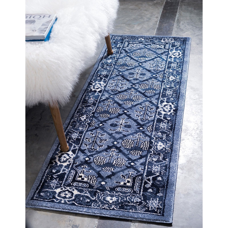 Lesa Oriental Indoor Rug, Runner 2'7" x 10'
