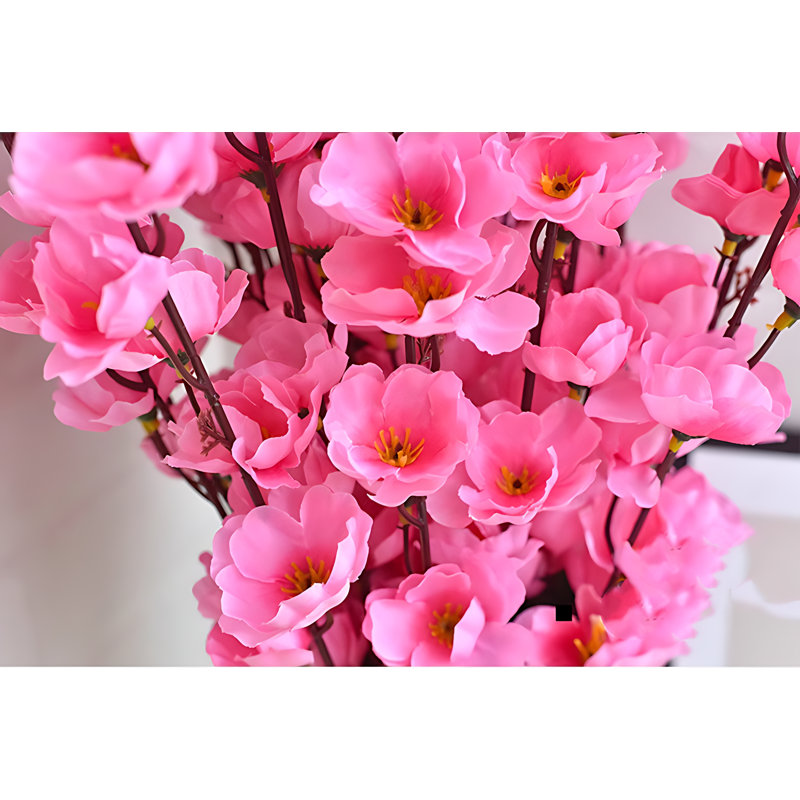 Arrangement de fleurs de pêcher, Rose
