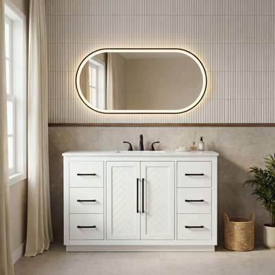54 inch Single Bathroom Vanity
