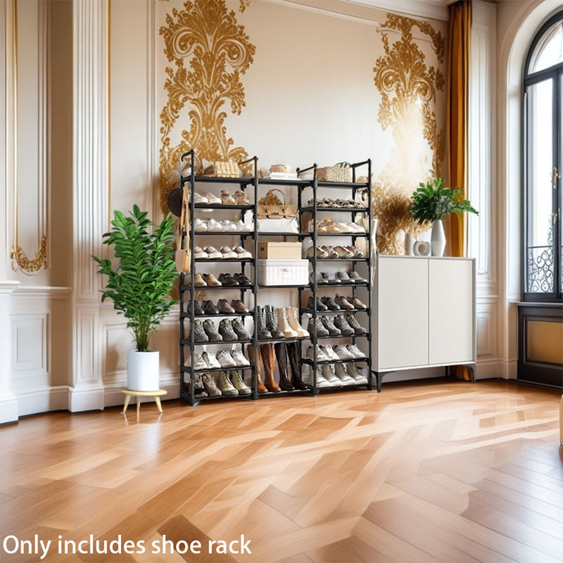 Pour la maison, le vestibule, la chambre à coucher et la porte, étagère à chaussures, Noir