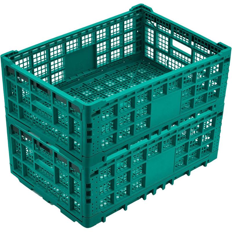 Blue Elephant Plastic Decorative Bin, Green