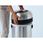 simplehuman Bullet Open Top Trash Can, Commercial Grade Heavy Gauge-97690235