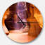 Upper Antelope Canyon - Modern wall clock-34141136