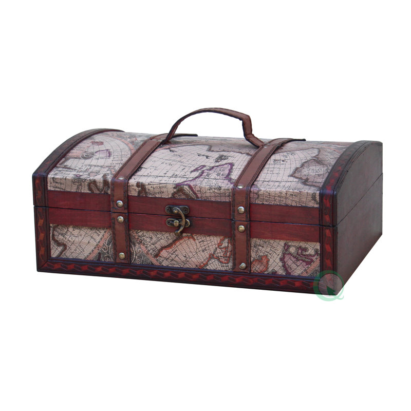 Wooden Decorative Trunk