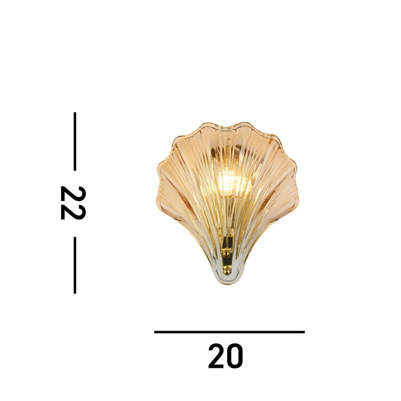 Akena Wallchiere, Satin Brass