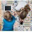 Alcia Vinyl Machine Printed Area Rug-297215268