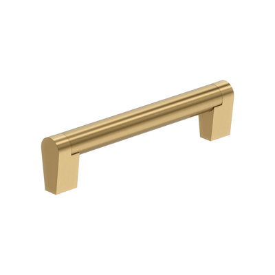 Composite 5-1/16 inch (128mm) Center-to-Center Champagne Bronze Cabinet Pull - 25 Pack