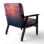 Fauteuil d'appoint et fauteuil rembourré nautique et côtier Vibrant-1896099875