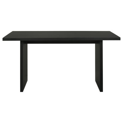 Decker 70-inch Rectangular Wood Counter Height Dining Table Black