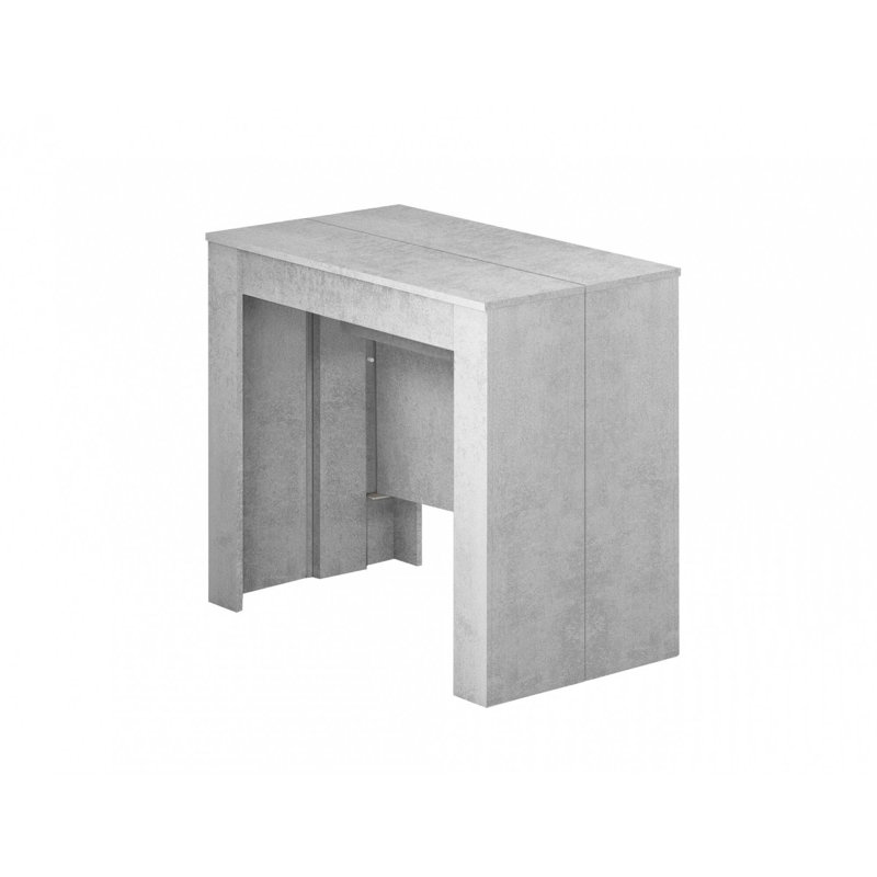 Dannel Console Extendable Dining Table With Multipurpose Extensions Up To 10 Seats