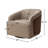 Andretta Faux Leather Swivel Barrel Chair (Set of 2)-501394317