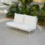 Dalvey 163.5 cm W Steel Loveseat with Cushions-102347861