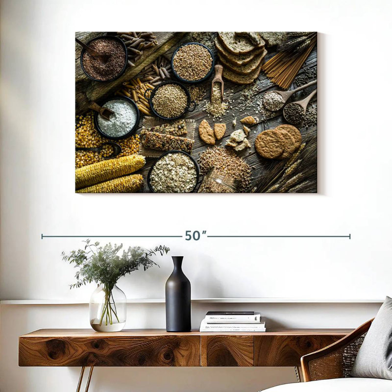 Yarlin Rustic Whole Grains, 26" H x 39" W