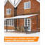 Pavillon de jardin 10 'x 12' avec toit en polycarbonate et cadre mural en aluminium Pergola