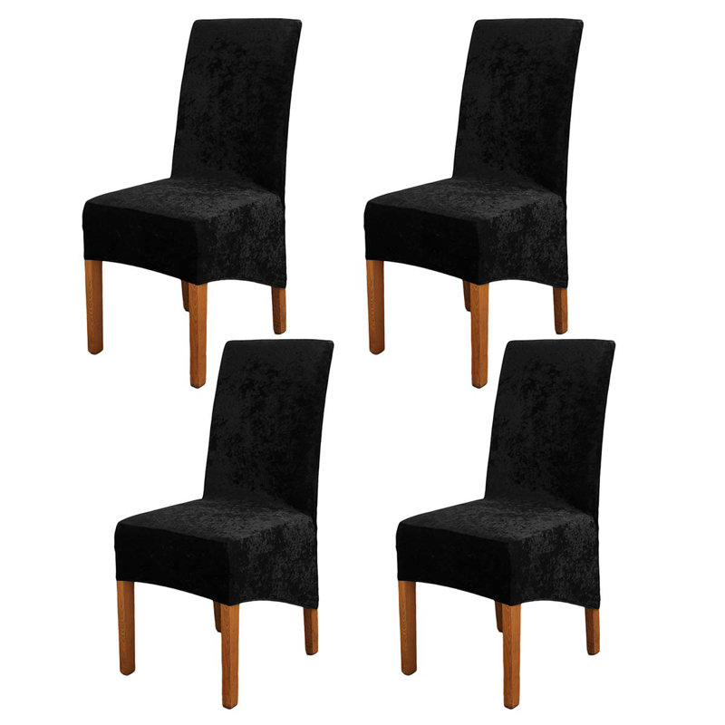 Dining Chair Slipcover, Black