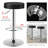 Dawer Swivel Upholstered Adjustable Height Counter Stool with Metal Frame-887367152-887359725