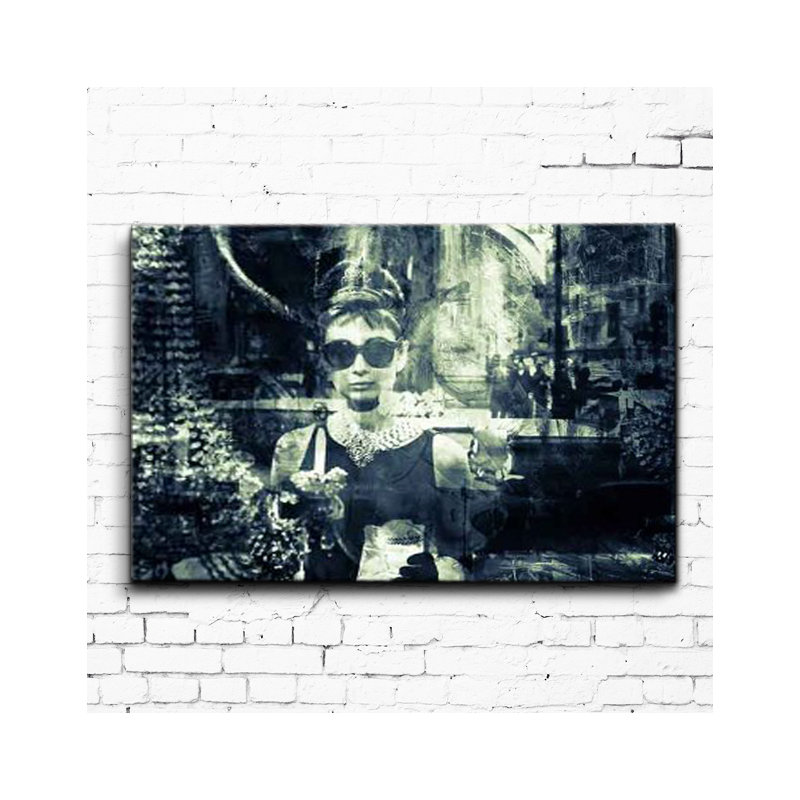 Audrey Hepburn - impression d'art graphique