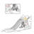 Qaba 61.75'' W Plastic Straight-87889704