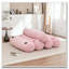 Chaise de plancher ajustable, canapé en velours côtelé avec sangles réglables-1250621203
