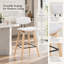 Tabouret de bar ou de comptoir moderne Bilgin Payton avec assise rembourrée et structure en bois-2112469250-2112469252-2112469261