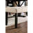 Ivory Button Tufted Linen Fabric Upholstered Solid Wood Dining Bench Chair | Gift Idea-1495753659