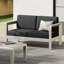 Causeuse d'extérieur 55,25 po avec coussins-918963370