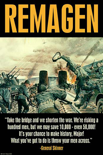 « remagen » par wilbur pierce, impression