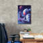 «Epic Graffiti», art mural sur toile 18 po x 26 po, Moon to Mars