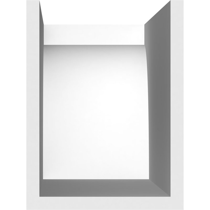 Standard Huntington Architectural Grade PVC Rafter Tail, 8"H x 6"W x 30"D