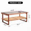 Table à thé en bois massif-114232632