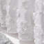Floral Ruffle Shower Curtain-1308892755