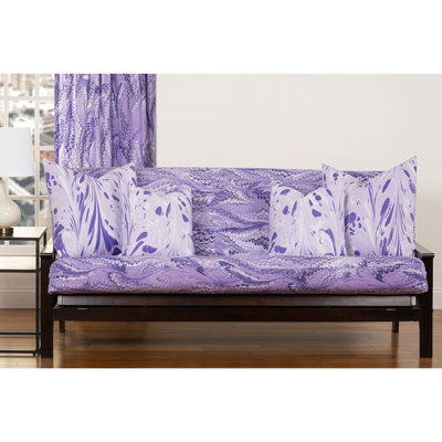 Polyester Box Cushion Futon Slipcover