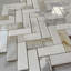 Calacatta 13" x 12" Marble Mosaic Tile-79891911
