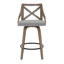Tabouret de comptoir à hauteur fixe