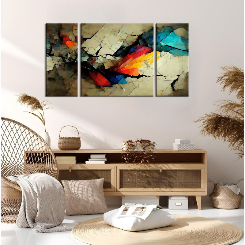 Peinture décorative sur toile