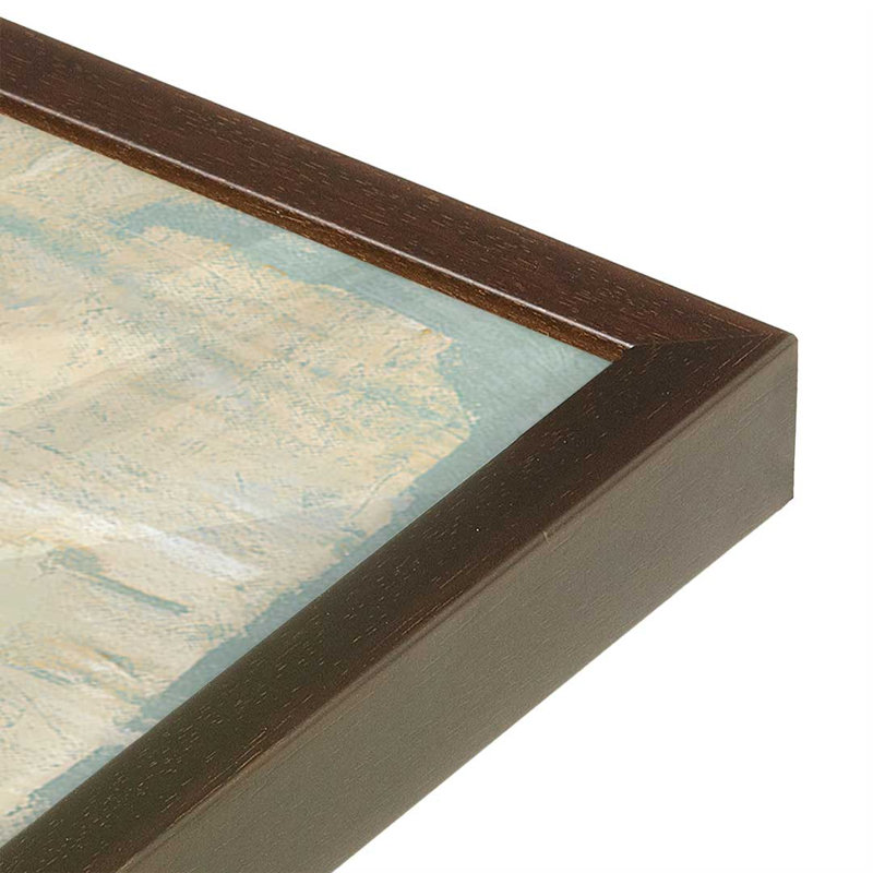 Ensemble de 2 impressions City Skylines, 24 po x 18 po, Impression encadrée, Brun Belvinder