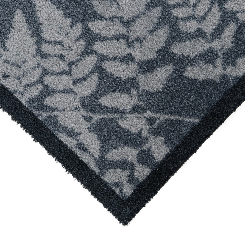 Non-Slip Floral Indoor Doormat, Rectangle 50cm W x 75cm L