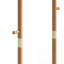 Porte-manteau en bois avec base robuste-918450909