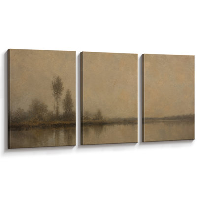 Misty River Landscape