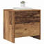 Bedside Cabinet 45 X 34 X 44.5 Cm Engineered Wood-1020057248