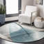 Tapis gris / bleu sarcelle Vilica-23046528
