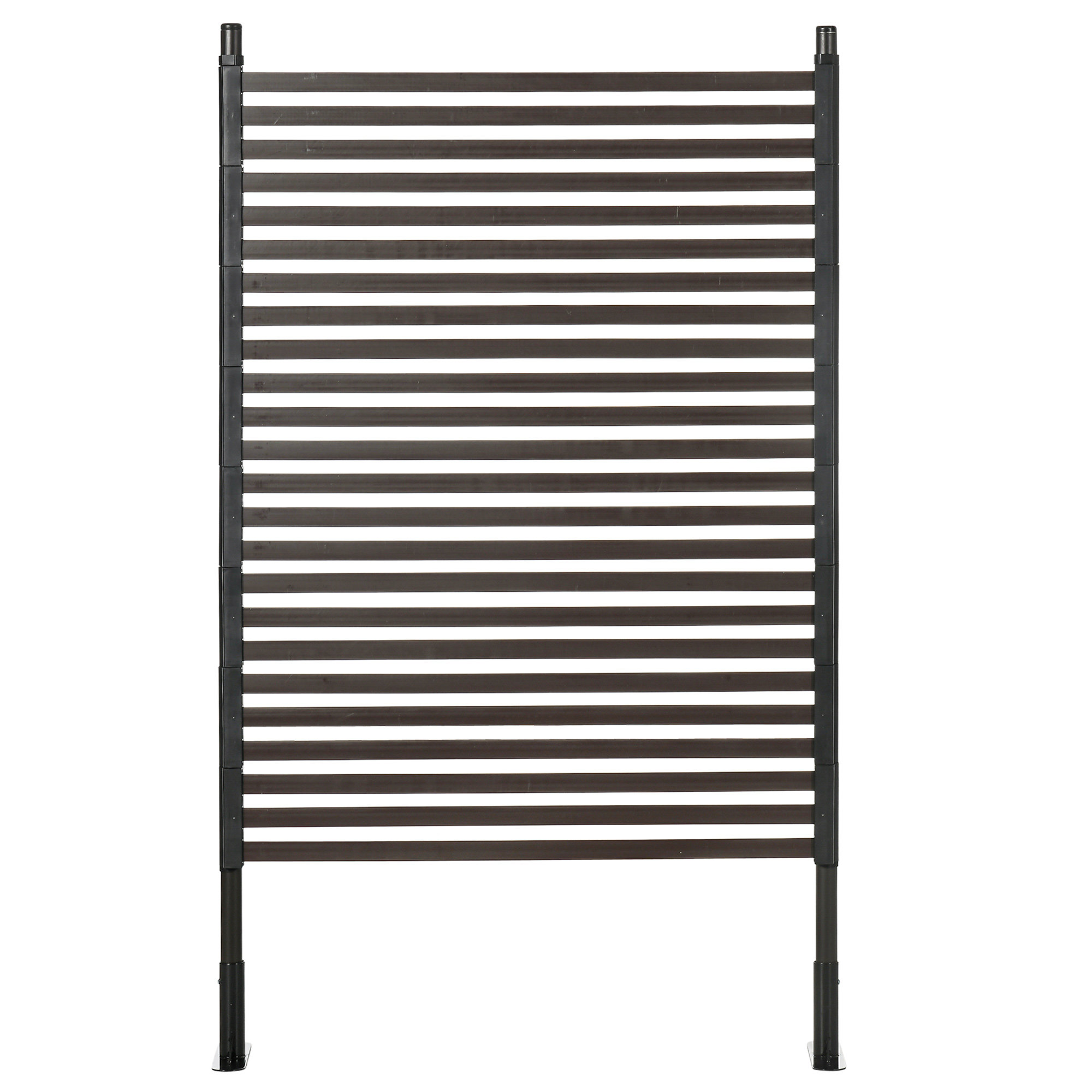 Outsunny 5 ft. x 3 ft. Metal Fence Panel - Wayfair Canada